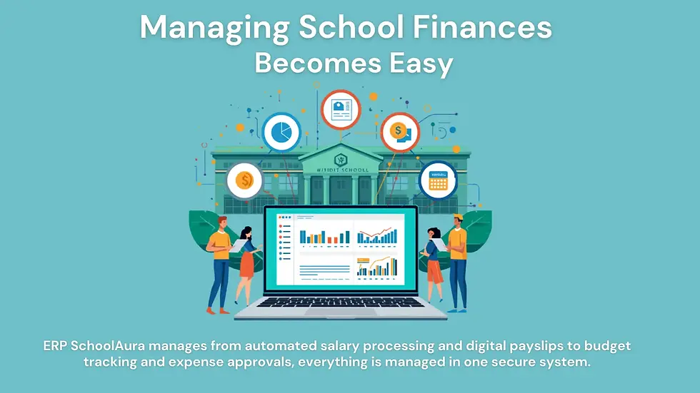 managing school finances becomes easy with school management software