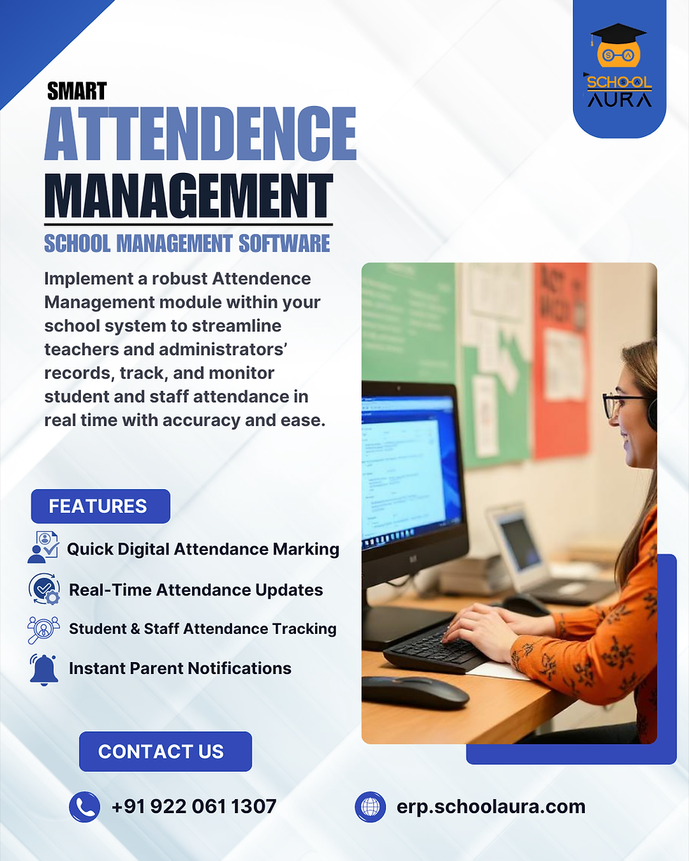 How School Management Software Help Schools to Better Manage Student Attendance