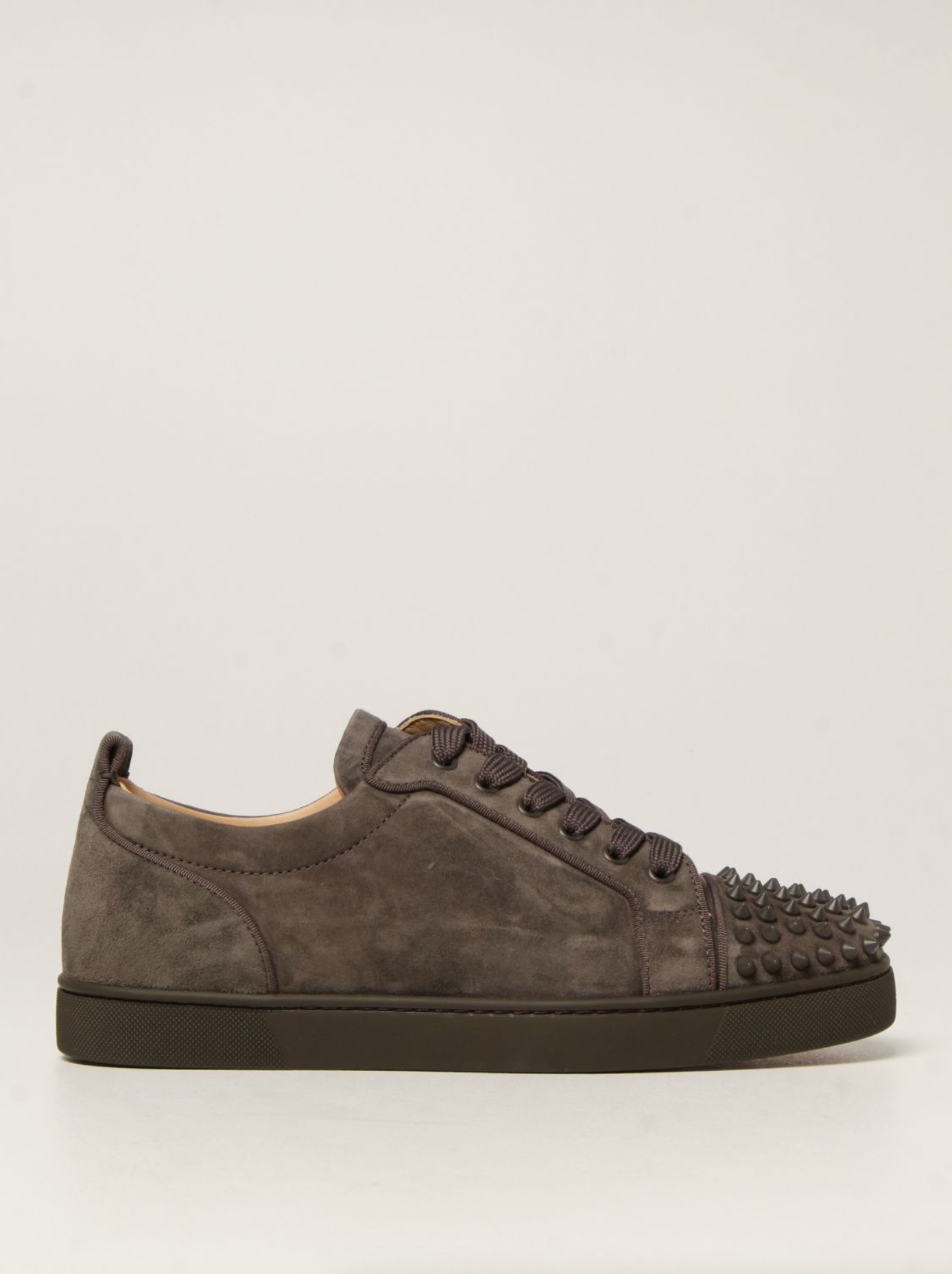 Luis Junior Spikes Orlato Christian Louboutin sneakers in suede Blue