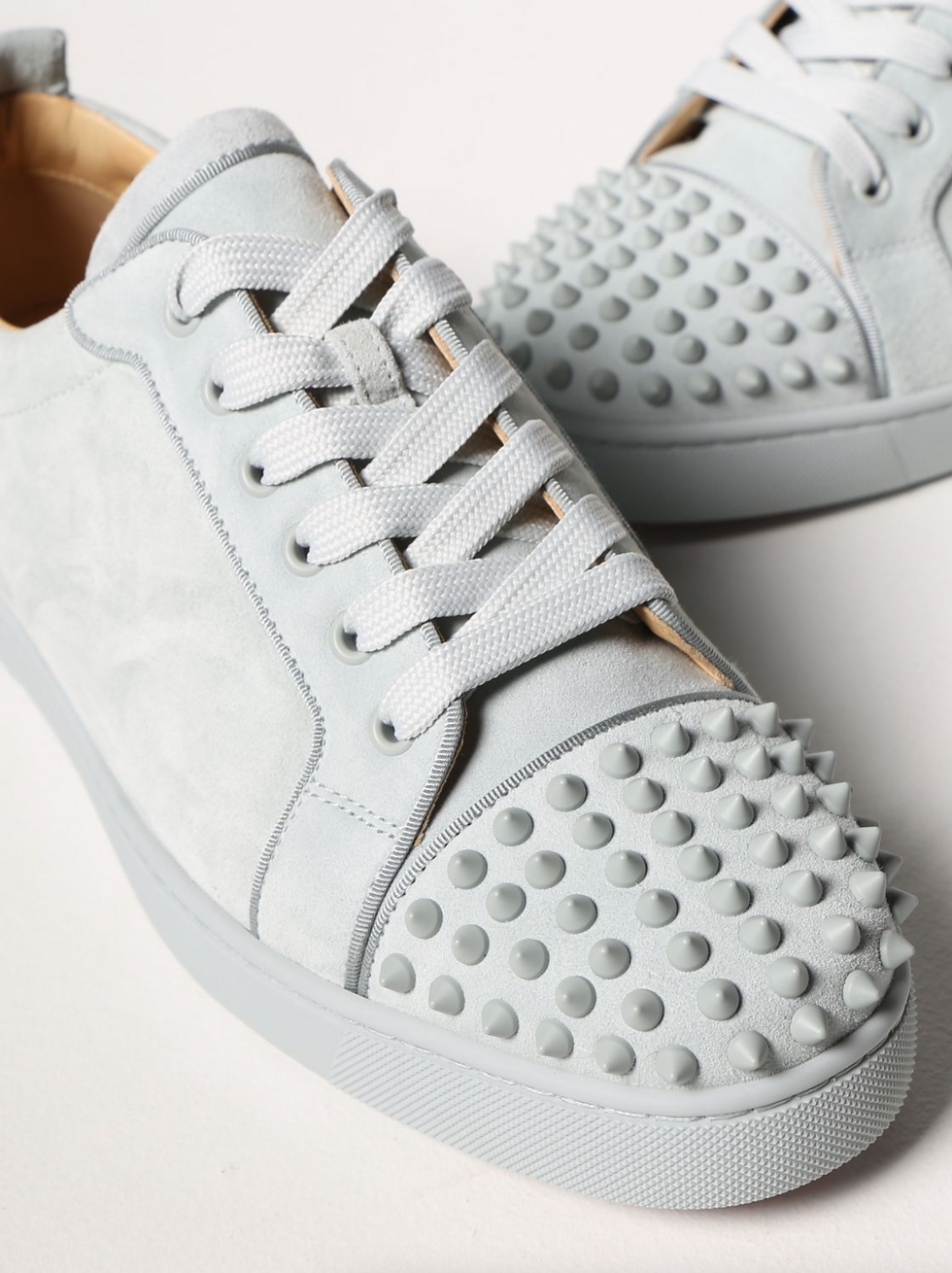 Miniature : Luis Junior Spikes Orlato Christian Louboutin sneakers in suede Brown