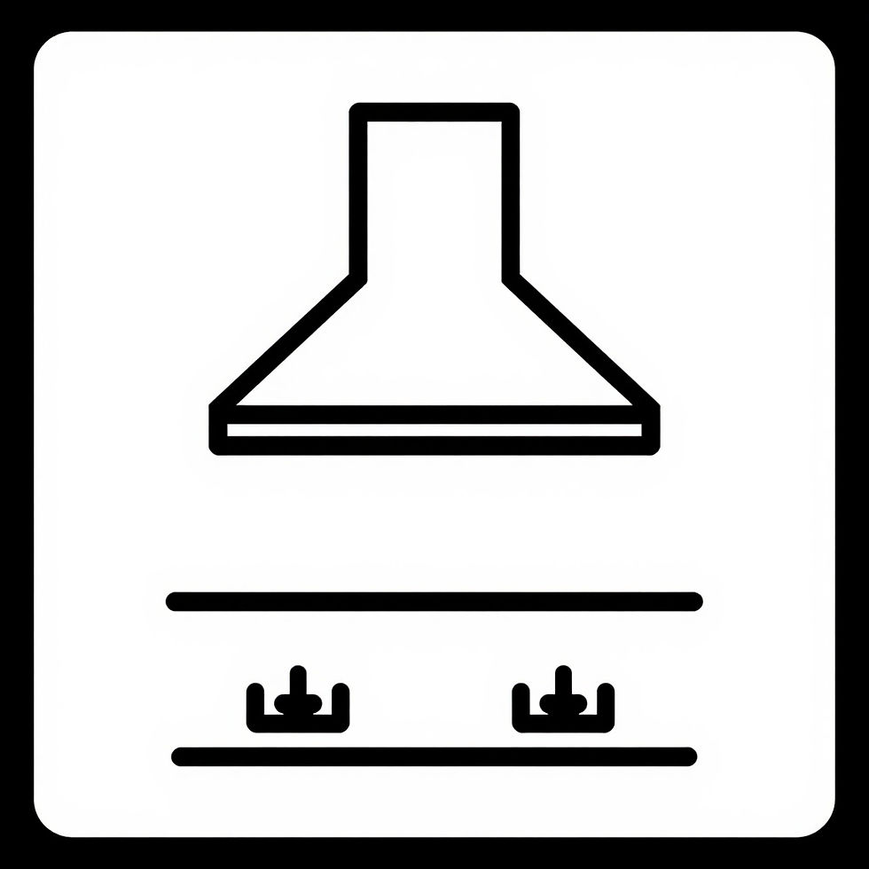 Kitchen extractor fan icon by Axis Construction