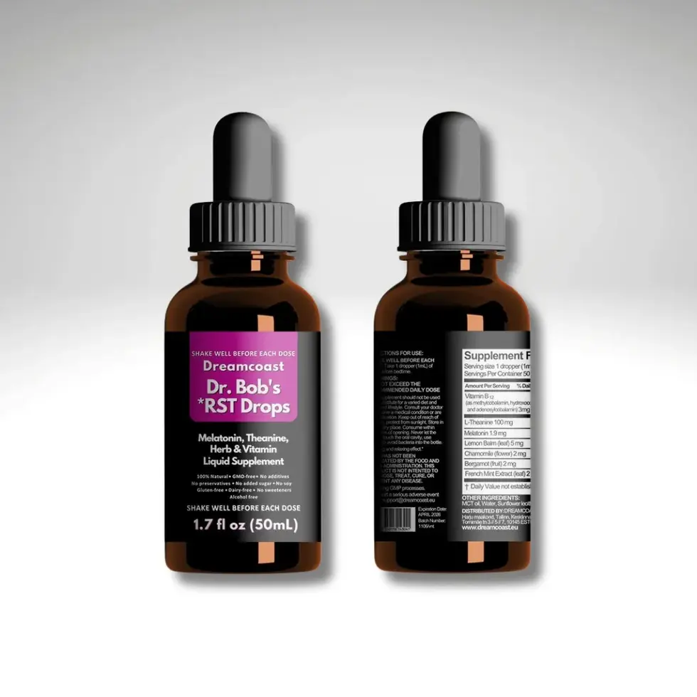 DR. BOBS STRESS RESET DROPS DUO 2x50ML