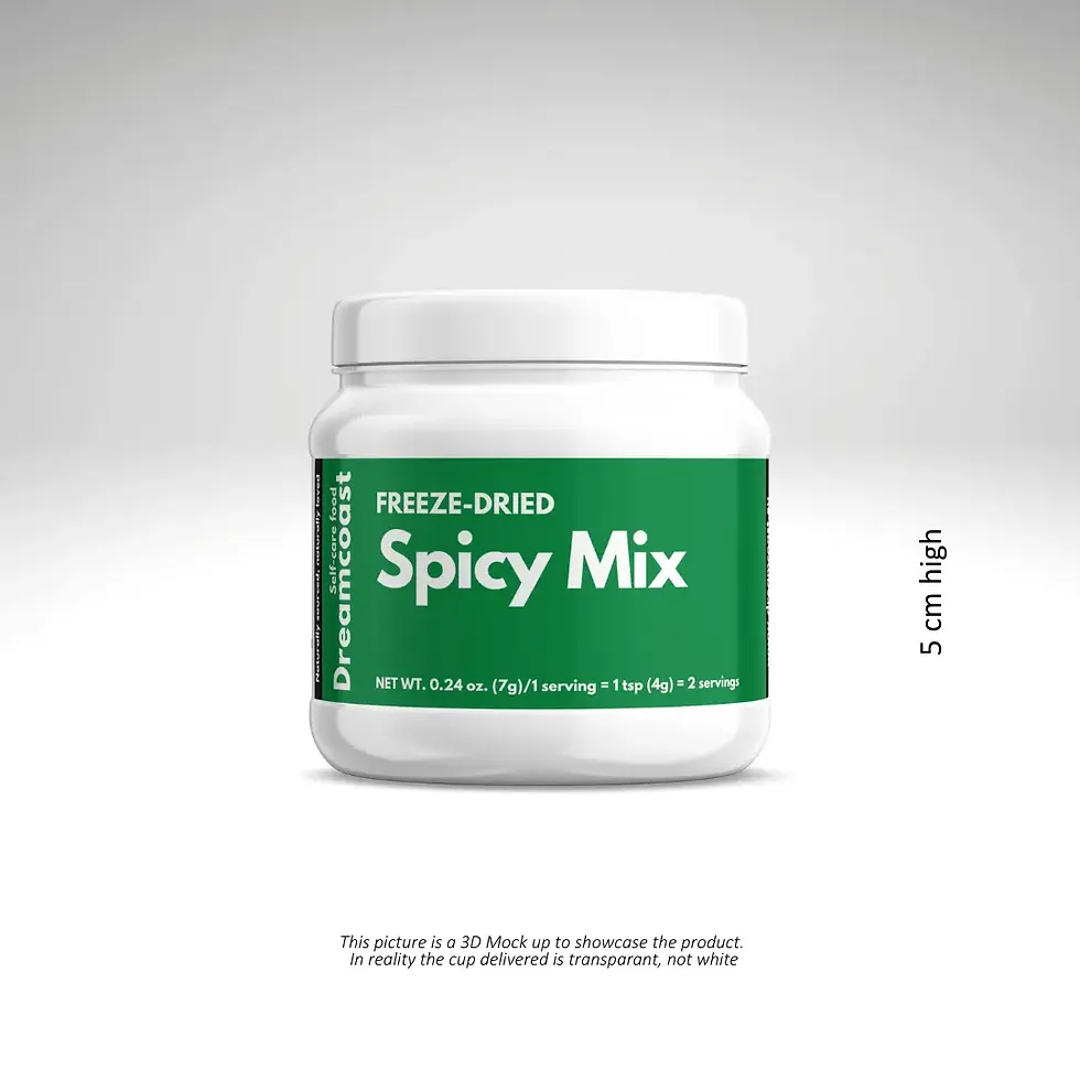 SPICY MIX, FREEZE-DRIED, 7 GRAMS