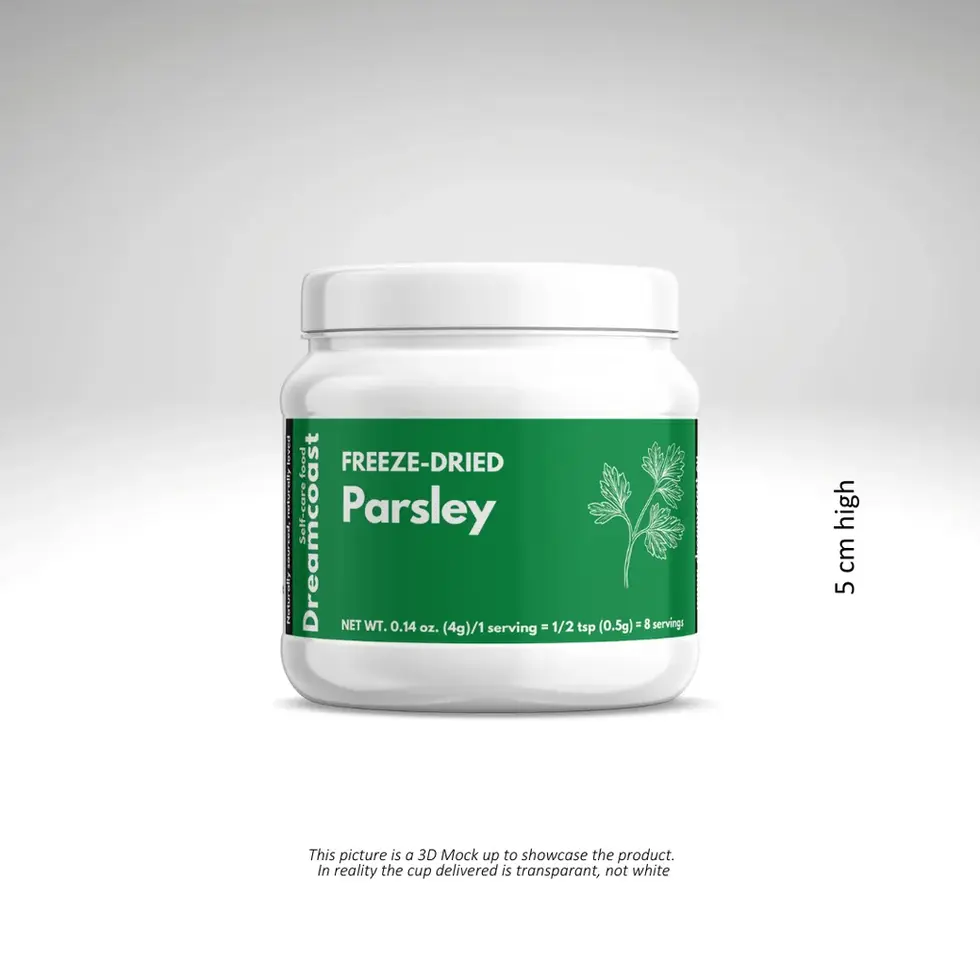 PARSLEY, FREEZE-DRIED, 4 GRAMS