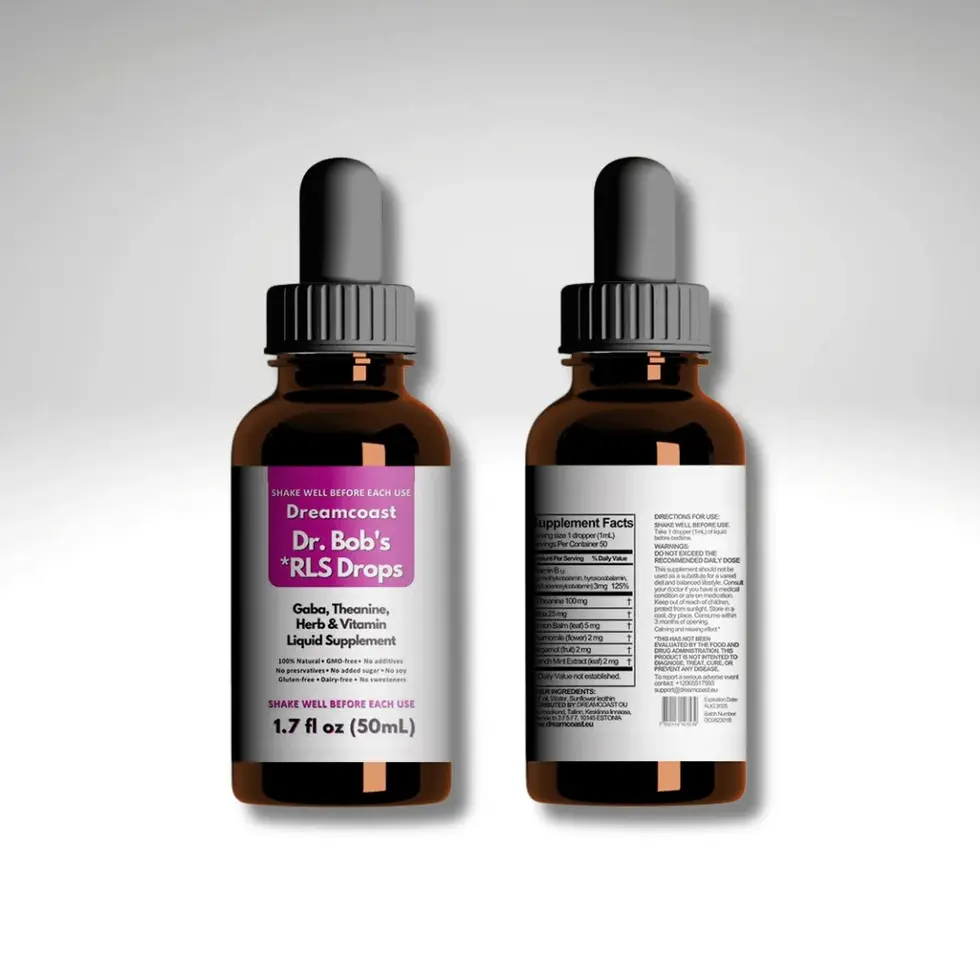 DR. BOB'S RLS DROPS, 50 ML x 2