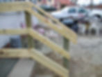 Wood Handrail Build - Alexander St, Statesville NC