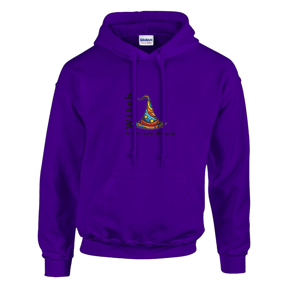 Thumbnail: Classic Unisex Pullover Hoodie | Gildan® 18500 - Witches Hat