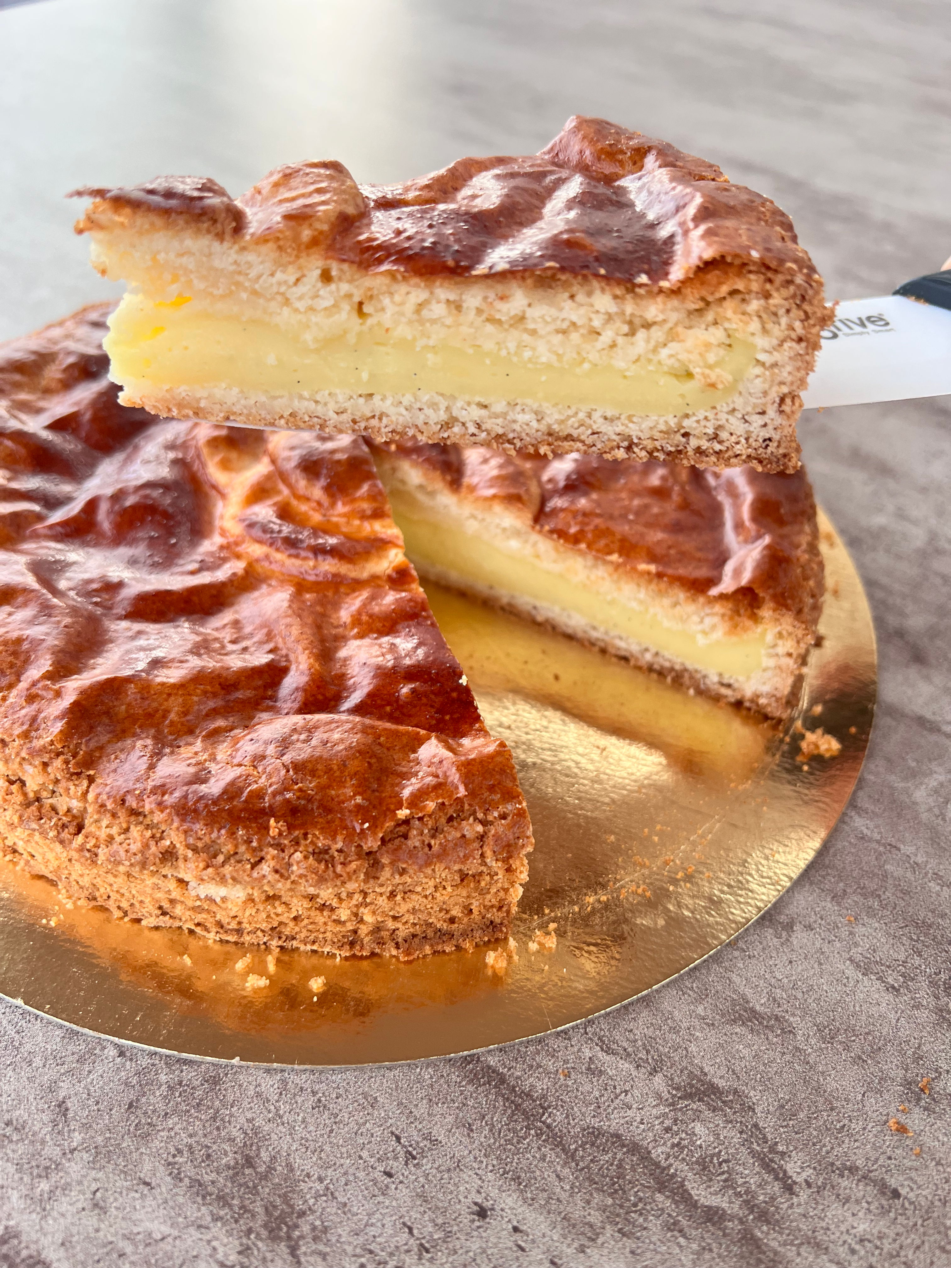 Gâteau basque 6p (sans gluten)