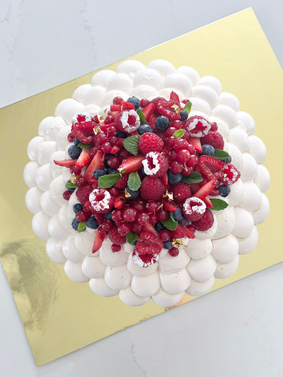 Miniature : la pavlova (sans gluten)