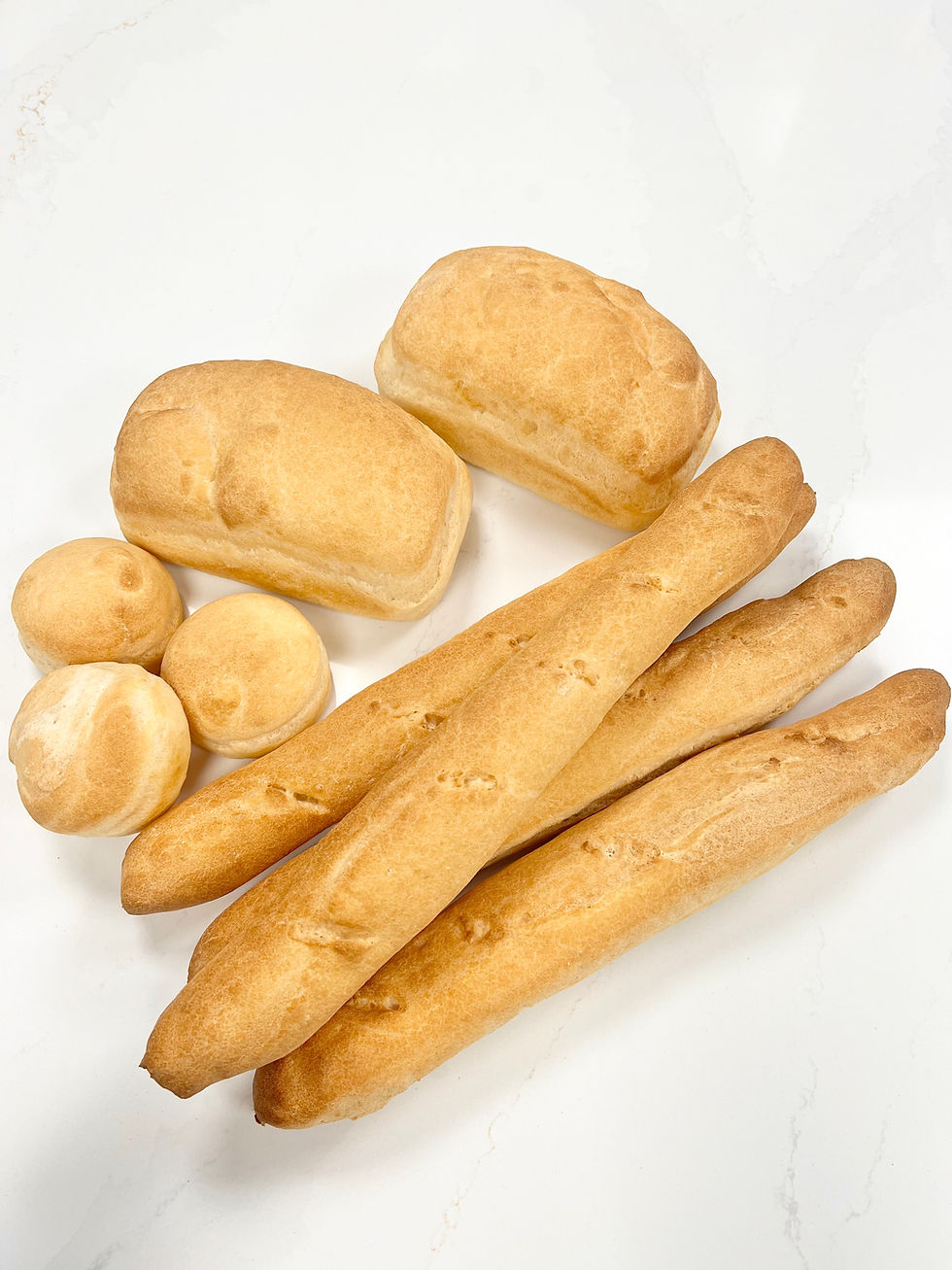 Miniature : la baguette sans gluten, sans oeufs et sans produits laitiers