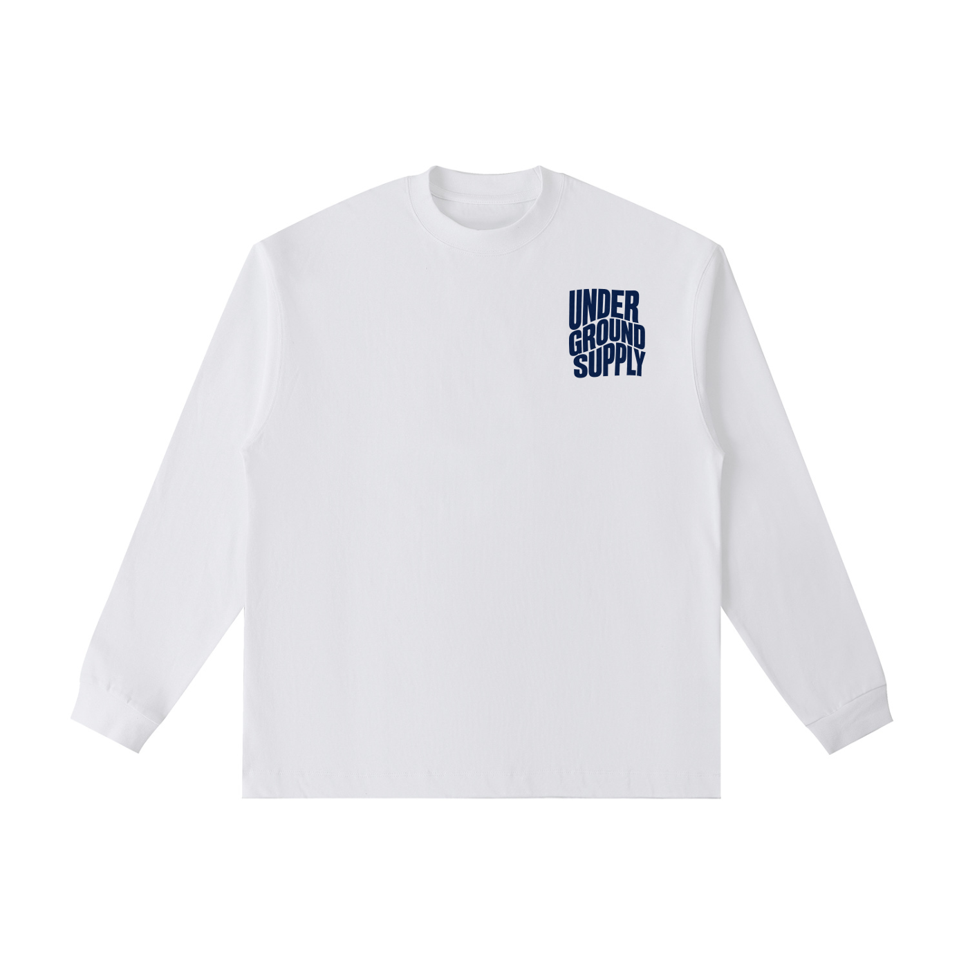 Underground Supply Cotton Long Sleeve T Shirt