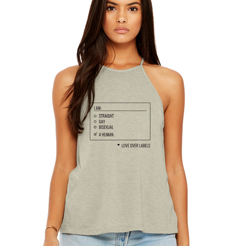Thumbnail: Women's High Neck Flowy Tank