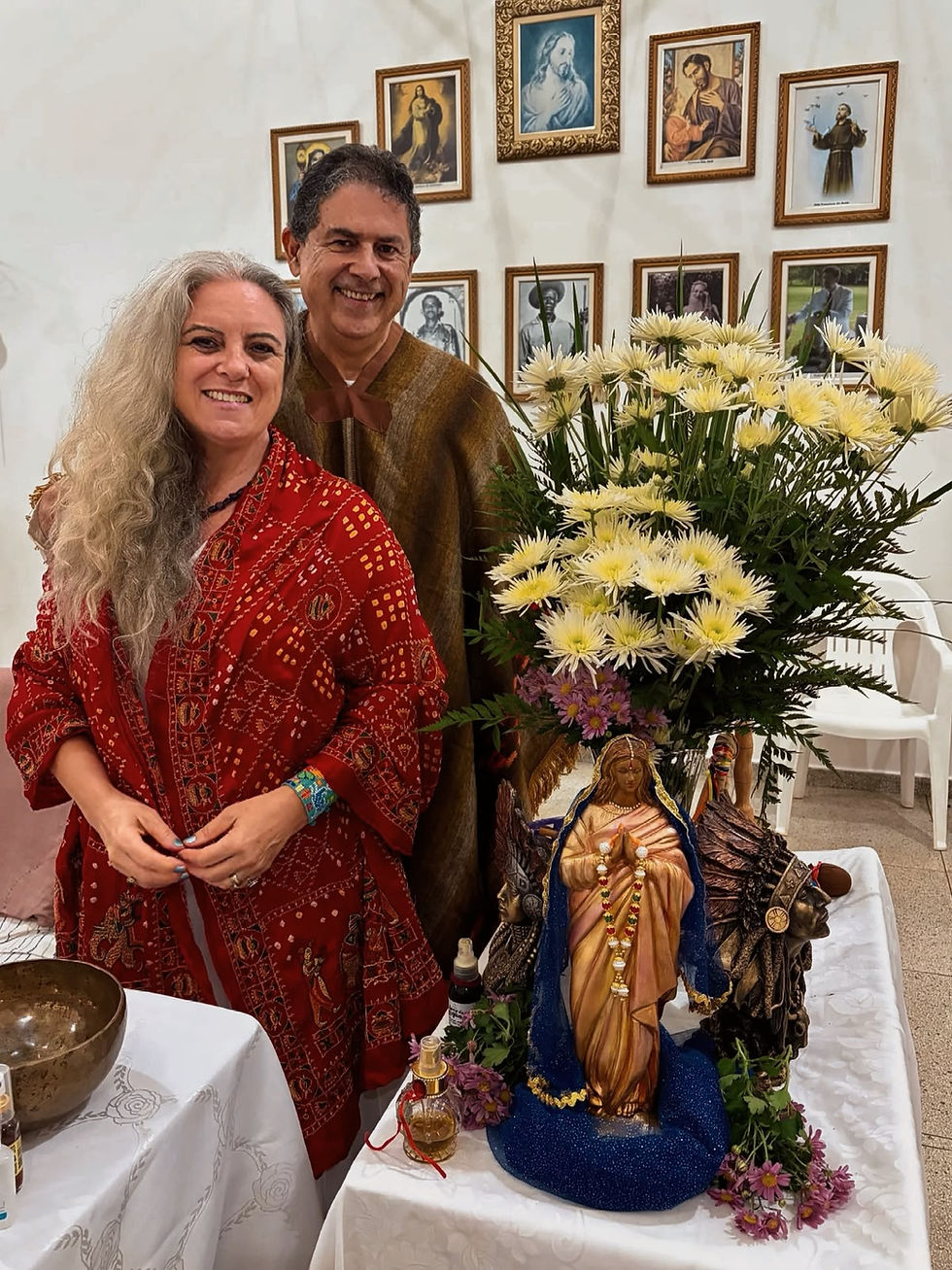 Padrinho Angelo e Madrinha Lua