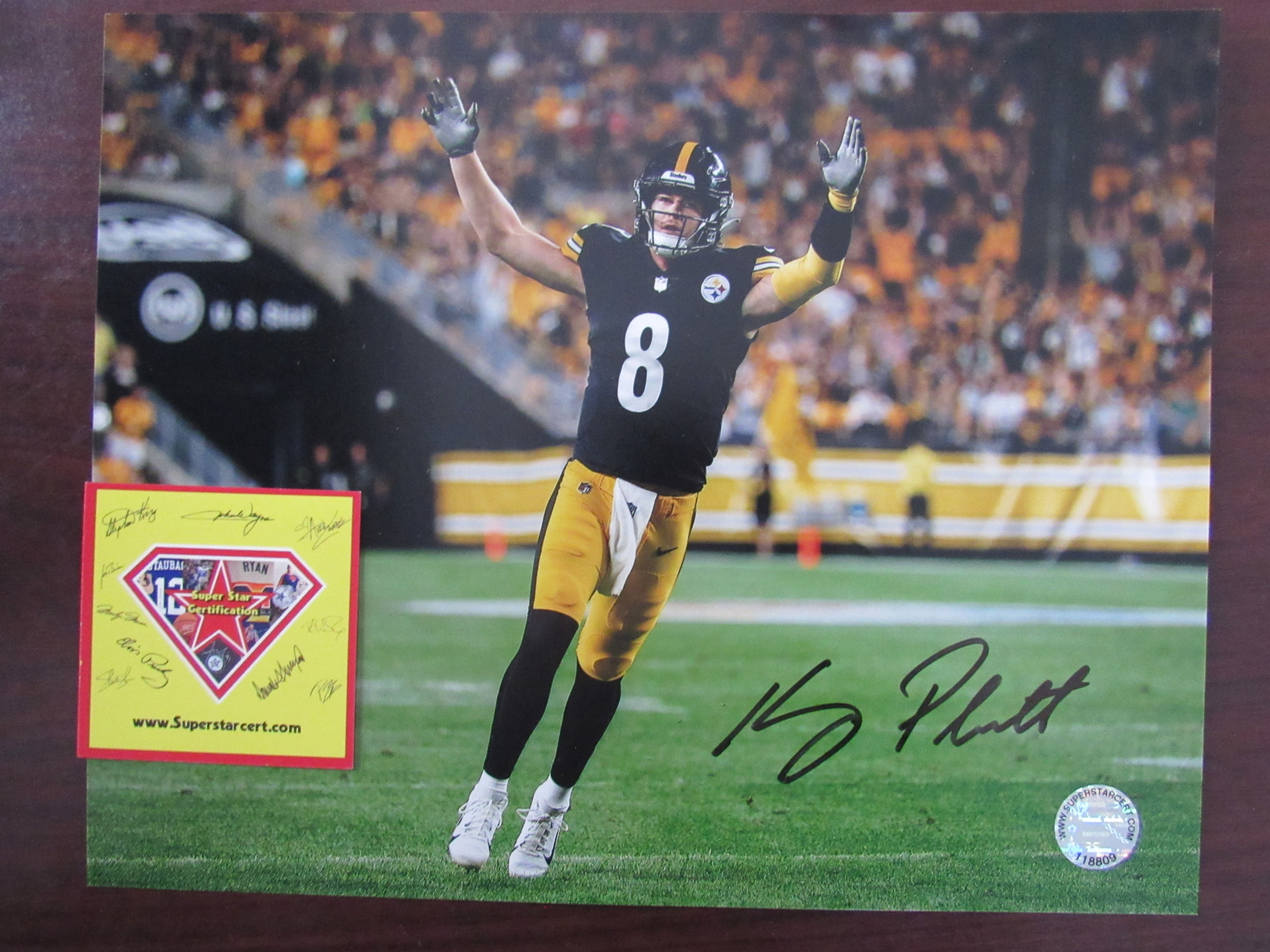 Kenny Pickett Signed Picture