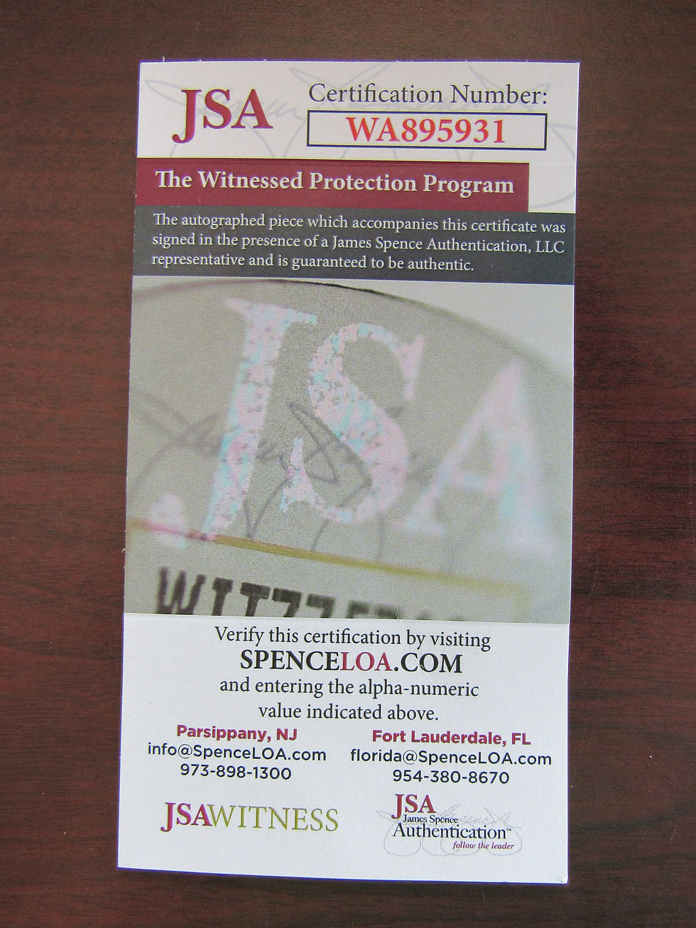 Thumbnail: Derek Sanderson Signed Jersey