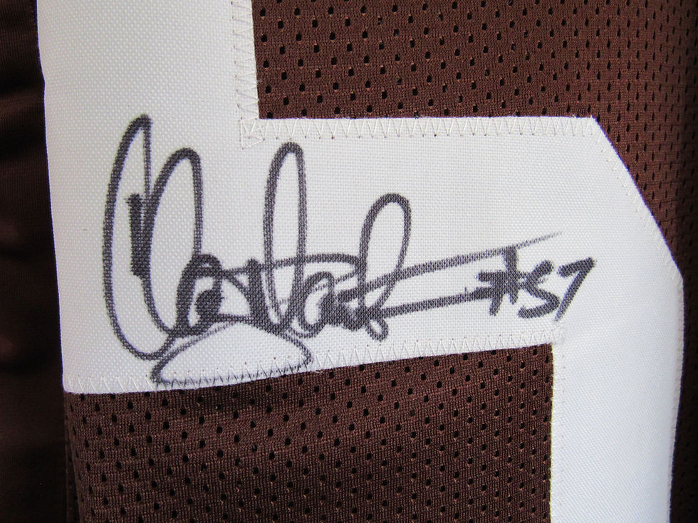 Thumbnail: Clay Matthews Signed Jersey