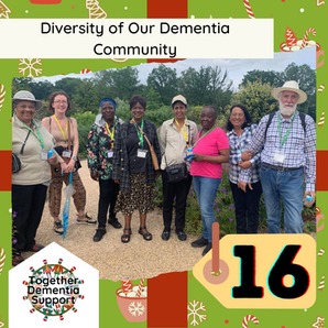 Diversity of our dementia community