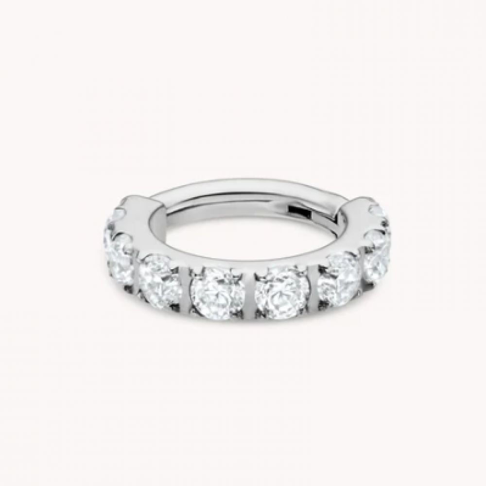 Piercing Diana 8mm Titane Argent