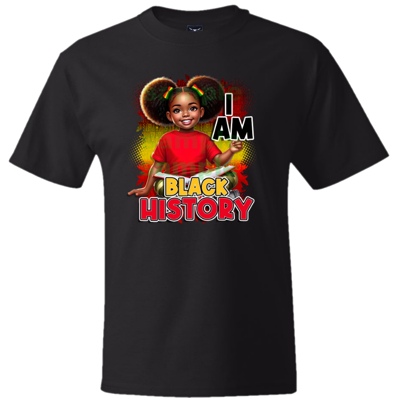 Black History Girl T-Shirt
