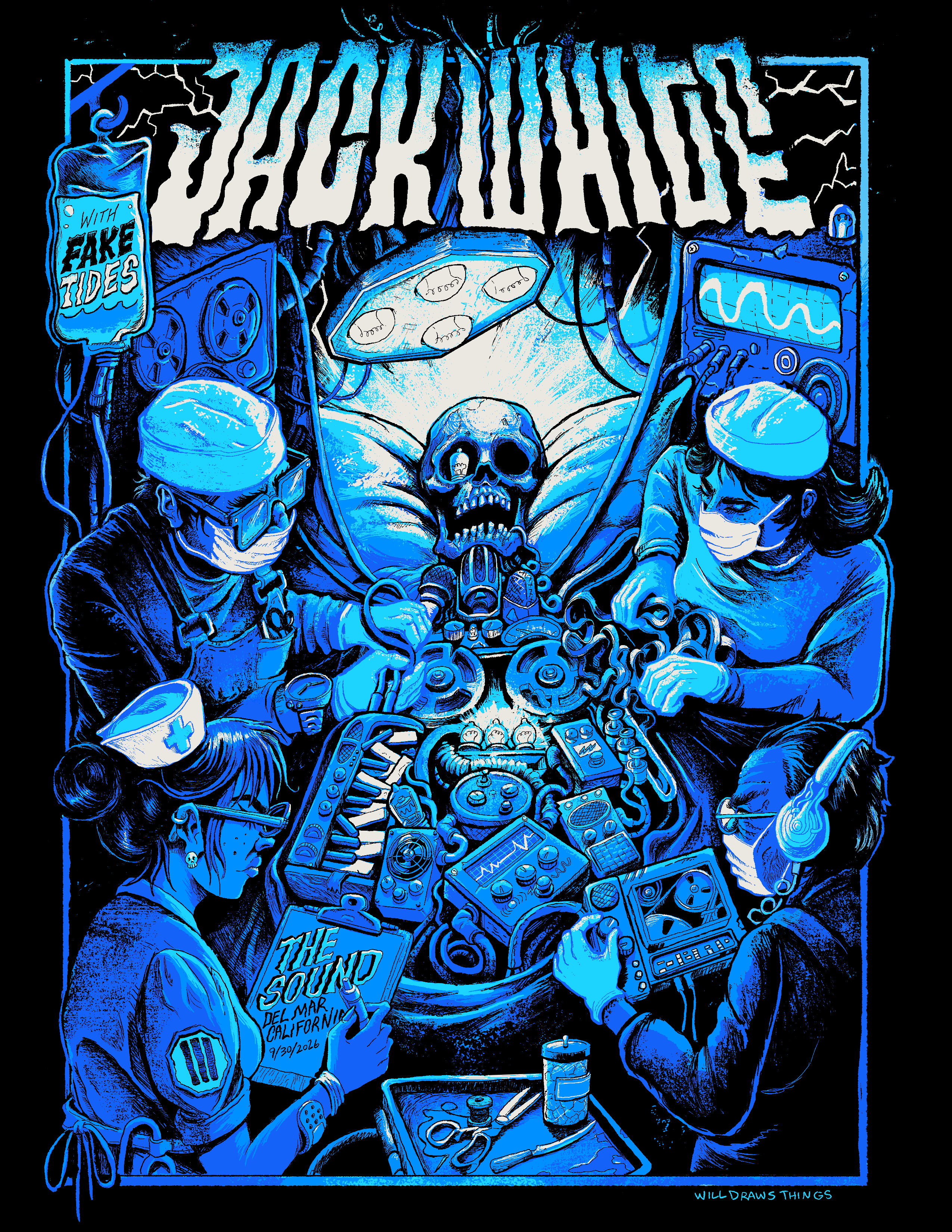 "OPERATION" Official Jack White 2026 Tour Screen Print