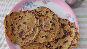 Chickpea Flat Bread / Besan Chila/ Dhirda