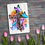 Thumbnail: Faith Cross with Butterflies and Sunflowers, Aluminum Sign, S-389