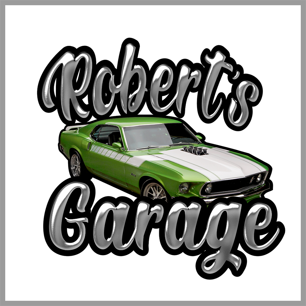 Thumbnail: Personalized Metal Garage Sign With Your Vehicle, 18 inches, E-8