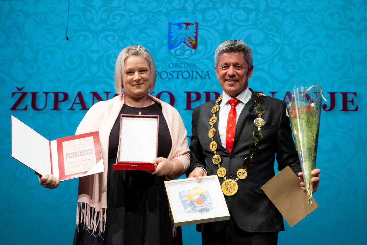 Občinski praznik, 23. 4. 2026: županovo priznanje Vrtcu Postojna.