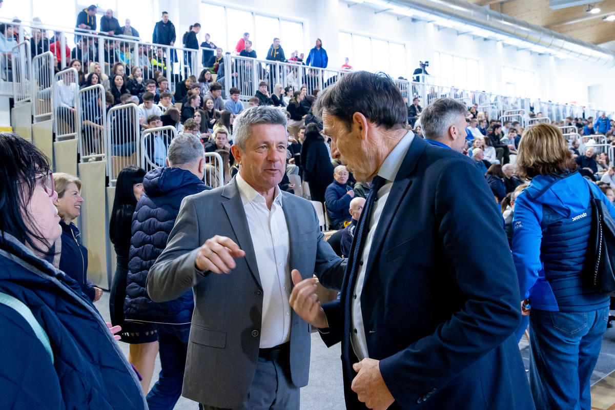 Odprtje nove športne dvorane SGLZŠ, 4. 3. 2026: pogovor z gostom.