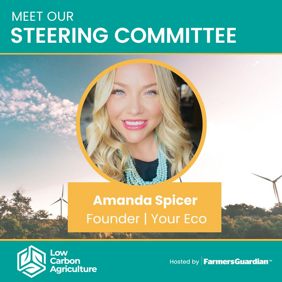 "As an advocate for sustainable farming practices, I am thrilled to join the Low Carbon Agriculture Steering Committee. This opportunity aligns perfectly with my commitment to fostering a healthier planet through innovative agricultural methods. By collaborating with other passionate individuals, we can drive significant change and promote practices that not only reduce carbon footprints but also enhance the resilience of our farming communities. Together, we are paving the way for a more sustainable future in agriculture."