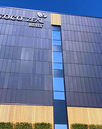 UK's First Solar-Clad Hotel