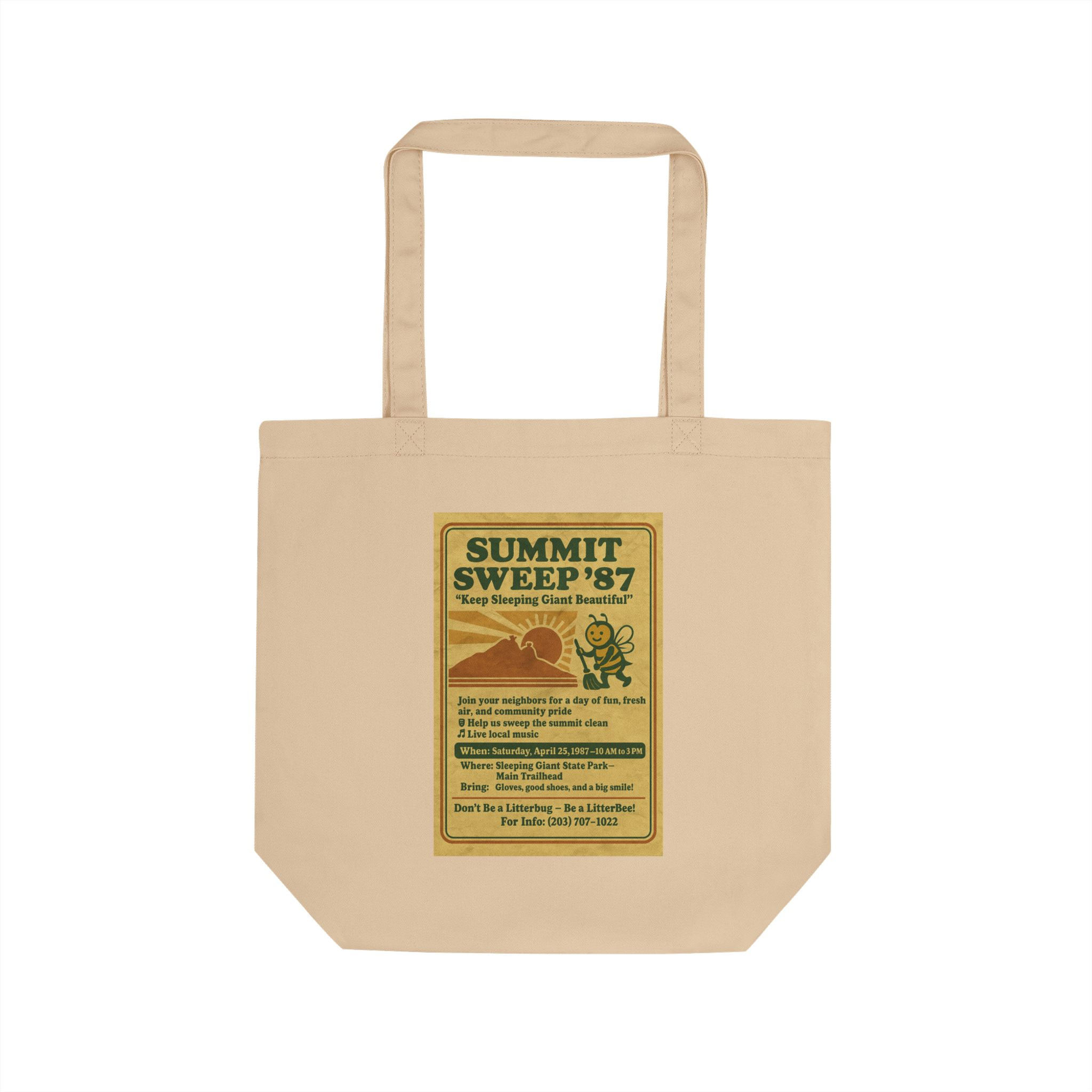 LIMITED EDITION LitterBee | SUMMIT SWEEP '87 Tote