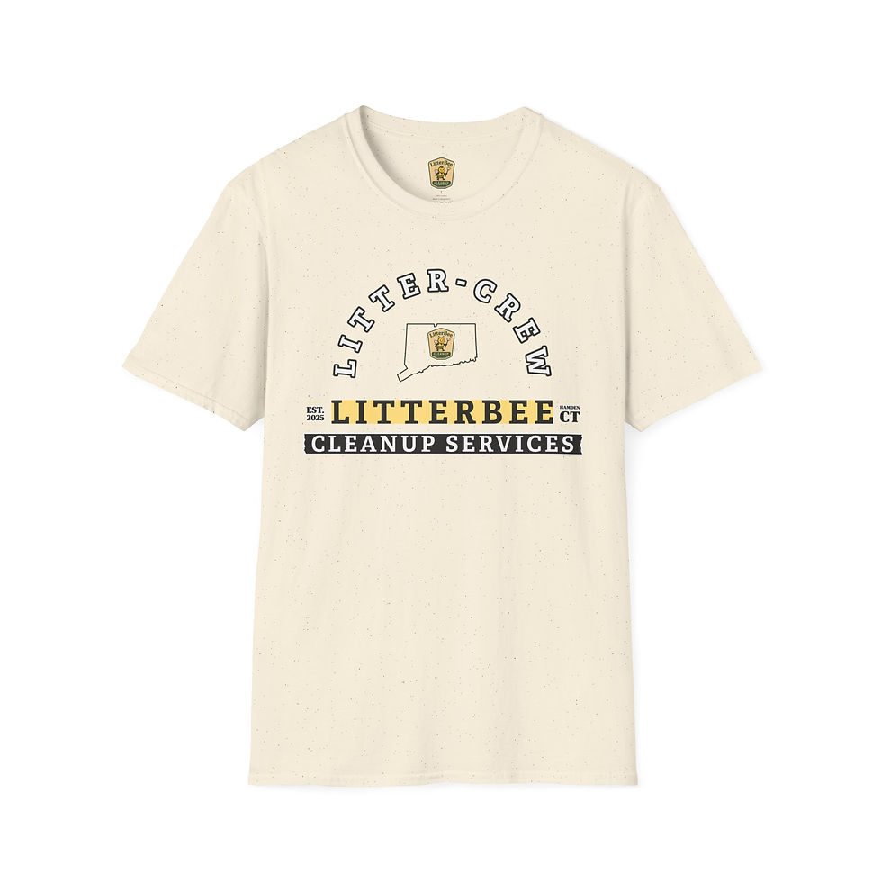 Thumbnail: Litter Crew Cleanup T-Shirt - Unisex Softstyle