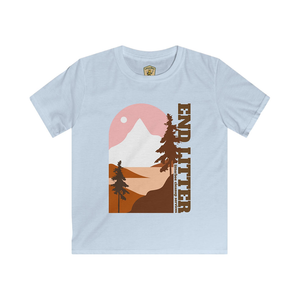 Thumbnail: LitterBee | End Litter | Kids Tee