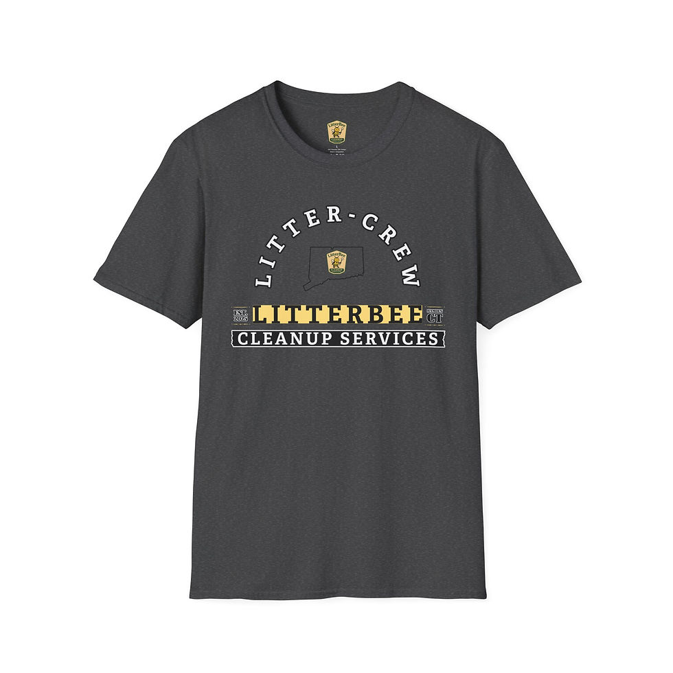 Thumbnail: Litter Crew Cleanup T-Shirt - Unisex Softstyle