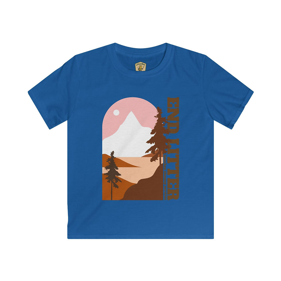 Thumbnail: LitterBee | End Litter | Kids Tee