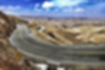 TVR Chimaera overland adventure on some great driving roads in Peru, climbing onto the Altiplano above Nazca