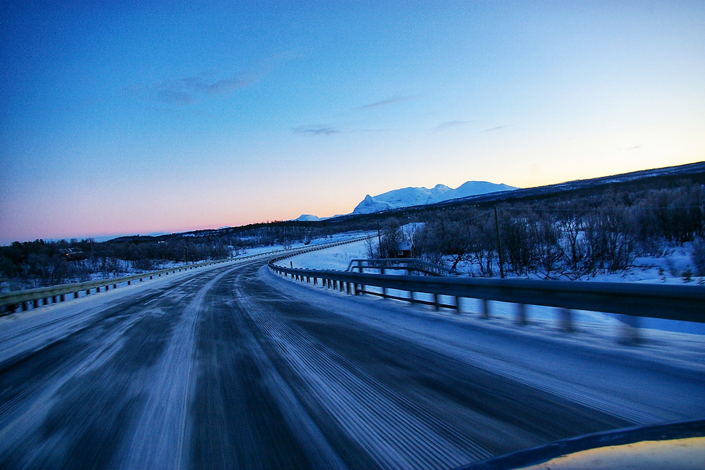 Norway's Arctic Highway in Winter