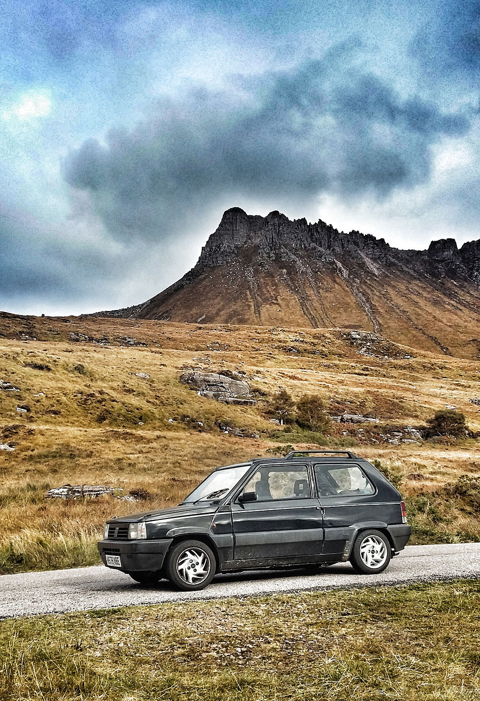 Retro ride classic Fiat Panda on NC500