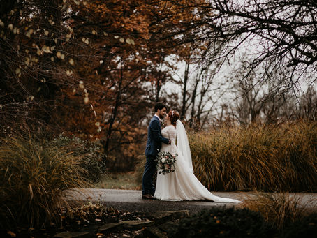 Heidi + Derek's November Wedding at Brookside Farm