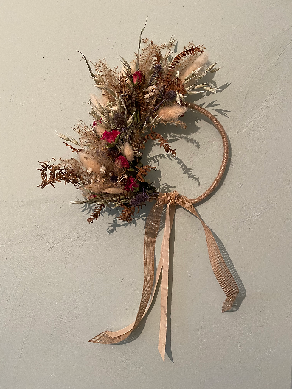 Thumbnail: Dried Half Wreath