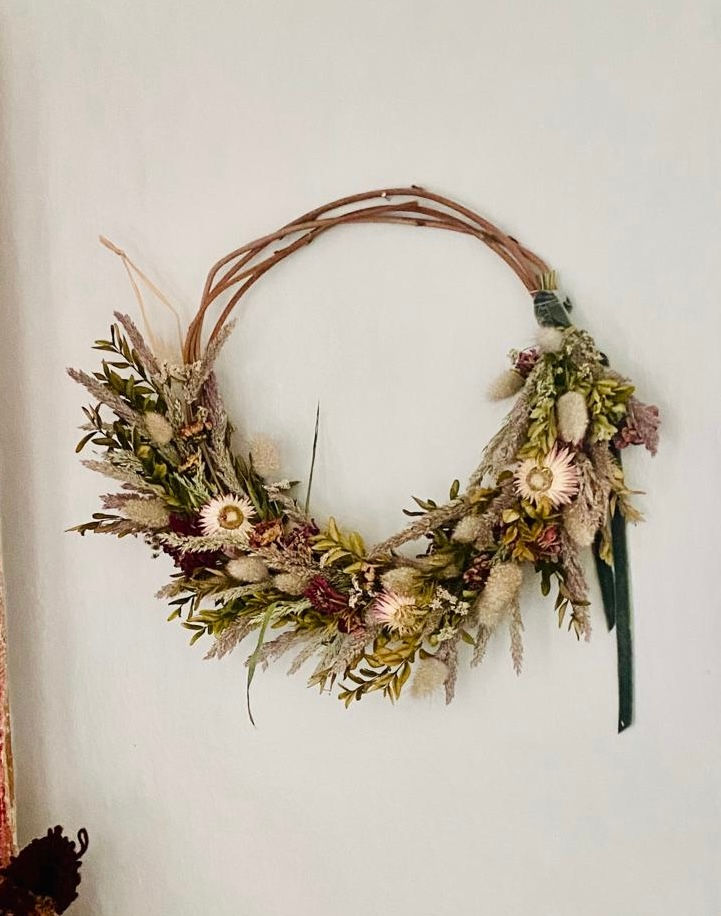 half wreath