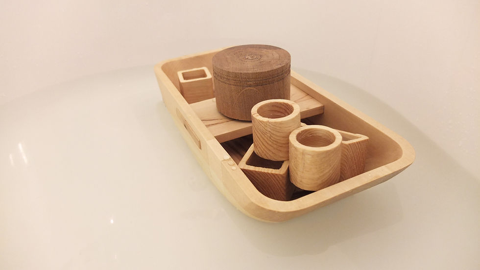 Šiaurys. Educational water toy. Prototype.