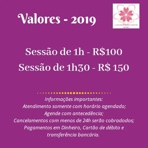 Massoterapia valores