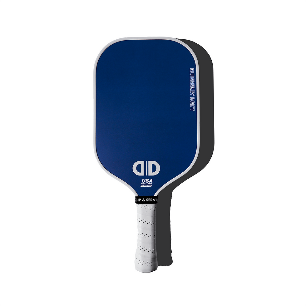 Blueberry Drift Pickleball Paddle back view