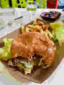 Jennie's Original Smoked Burgers, Fredericksburg tx