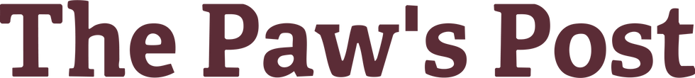 The Paw's Post Logo Maroon.png
