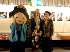 世界遺産で披露しました！