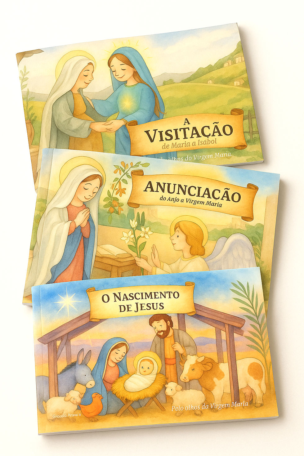 Thumbnail: CHRISTMAS BOOK SET – Through the Eyes of the Virgin Mary