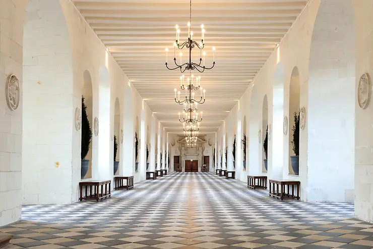 La galerie du chateau de Chenonceau